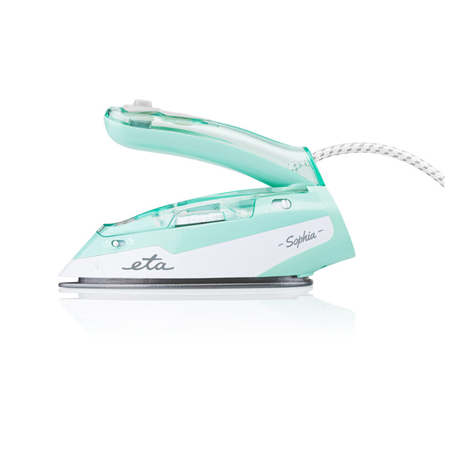 ETA | ETA127190000 Sophia | Steam Travel Iron | 1100 W | Water tank capacity 80 ml | Continuous steam 30 g/min | Steam boost per