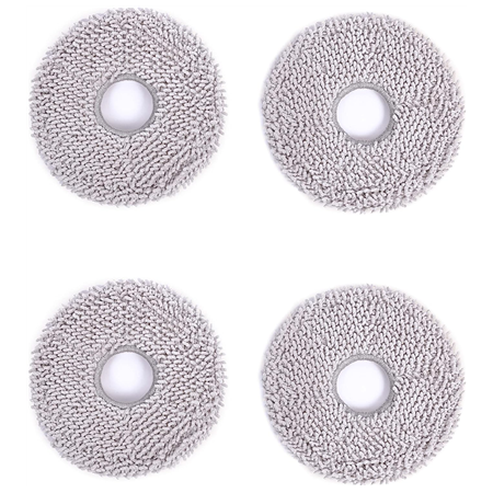 Ecovacs | Washable Improved Mopping Pads for OZMO Turbo Mopping Systems of X1 OMNI/X1 TURBO/T10 TURBO/ T20 OMNI/X2 OMNI | D-WP04