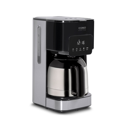 Caso | Coffee Maker with Two Insulated Jugs | Taste & Style Duo Thermo | Drip | 800 W | Black/Stainless Steel