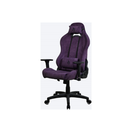 Arozzi Frame material: Metal; Wheel base: Aluminium; Upholstery: Soft fabric | Arozzi | Gaming Chair | Torretta | Purple