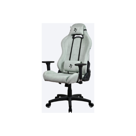 Arozzi Frame material: Metal; Wheel base: Nylon; Upholstery: Soft Fabric | Gaming Chair | Torretta SoftFabric | Pearl Green