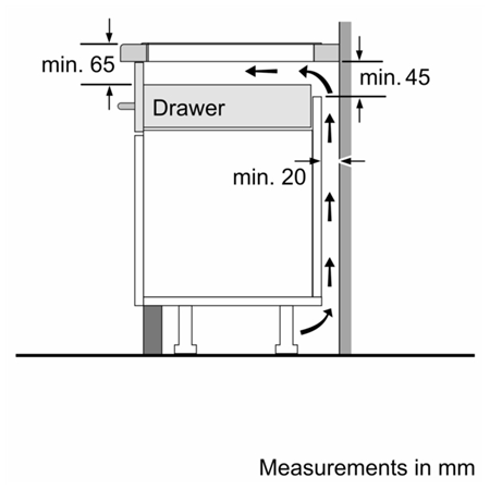 Bosch | Hob | PUE612BB1J | Induction | Number of burners/cooking zones 4 | Touch | Timer | White