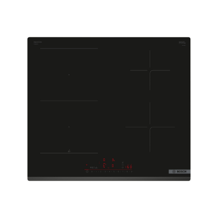 Bosch | Hob | PVS63KHC1Z Series 6 | Induction | Number of burners/cooking zones 4 | Touch | Timer | Black