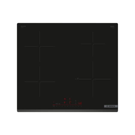 Bosch | Hob | PIE63KHC1Z | Induction | Number of burners/cooking zones 4 | Touch | Timer | Black