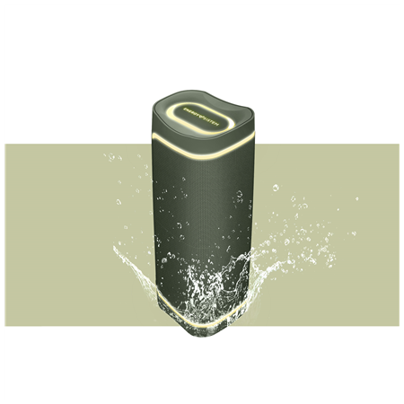 Energy Sistem | Speaker with RGB LED Lights | Yume ECO | 15 W | Waterproof | Bluetooth | Green | Portable | Wireless connection