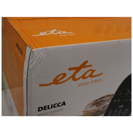 SALE OUT. ETA | Bread maker | Delicca II ETA714990030 | Power 850 W | Number of programs 12 | Display Yes | Black/Stainless stee