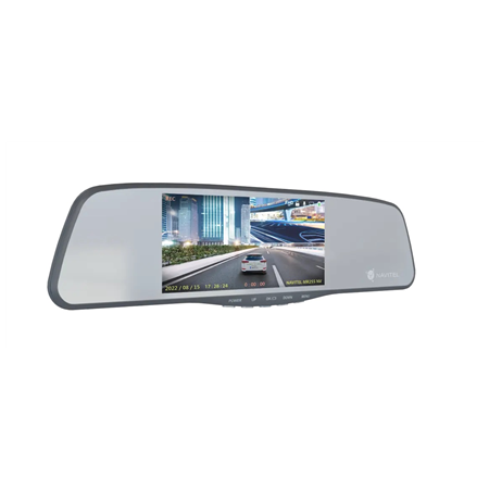 Navitel | Smart rearview mirror equipped with a DVR | MR255NV | IPS display 5''; 960x480 | Maps included