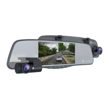 Navitel | Smart rearview mirror equipped with a DVR | MR255NV | IPS display 5''; 960x480 | Maps included