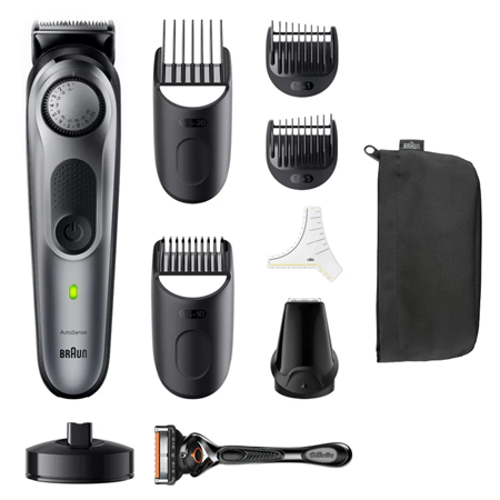 Braun | Beard Trimmer | BT7420 | Cordless | Number of length steps 40 | Black
