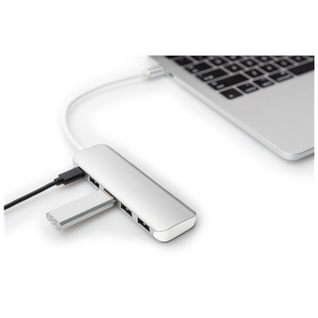 Digitus | Charging | USB Type-C 4 port hub (USB 3.0) + PD