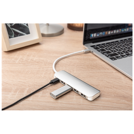 Digitus | Charging | USB Type-C 4 port hub (USB 3.0) + PD