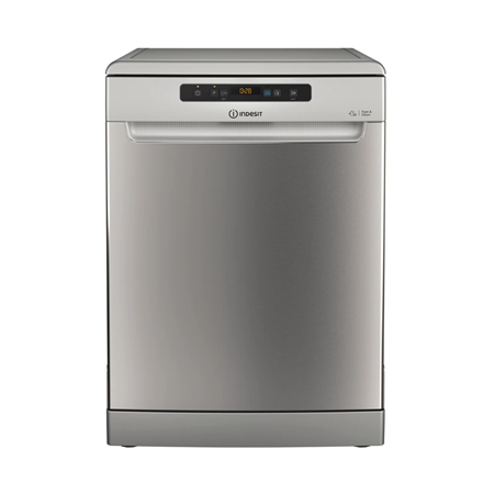 INDESIT Dishwasher | D2F HD624 AS | Free standing | Width 60 cm | Number of place settings 14 | Number of programs 9 | Energy ef