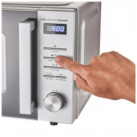 Caso | Ceramic Gourmet Microwave Oven | M 20 | Free standing | 700 W | Silver