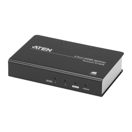 Aten | 2-Port True 4K HDMI Splitter | VS182B | Input: 1 x HDMI Type A Female; Output: 2 x HDMI Type A Female