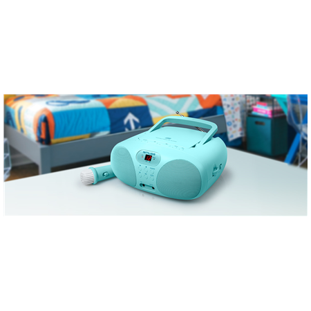Muse | Portable Sing-A-Long Radio CD Player | MD-203 KB | AUX in | CD player | FM radio
