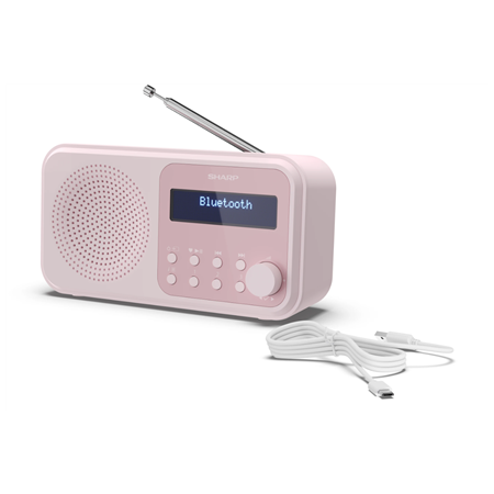 Sharp | Tokyo Digital Radio | DR-P420(PK) | Bluetooth | Pink | Portable | Wireless connection