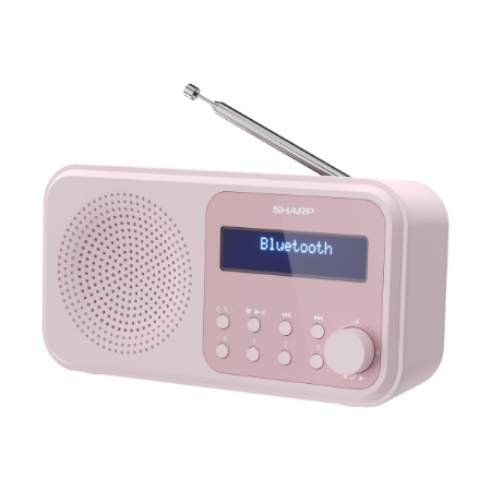 Sharp | Tokyo Digital Radio | DR-P420(PK) | Bluetooth | Pink | Portable | Wireless connection