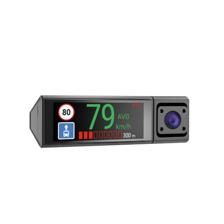 Navitel | Triple channel Full HD Dashcam | RC3 PRO | IPS 3.16", 820x320 | GPS (satellite) | Maps included