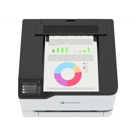 Lexmark CS431dw | Colour | Laser | Printer | Wi-Fi | Maximum ISO A-series paper size A4 | Black/White