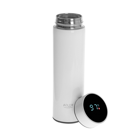 Adler | Thermal Flask | AD 4506w | Material Stainless steel/Silicone | White
