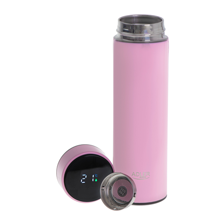 Adler | Thermal Flask | AD 4506p | Material Stainless steel/Silicone | Pink