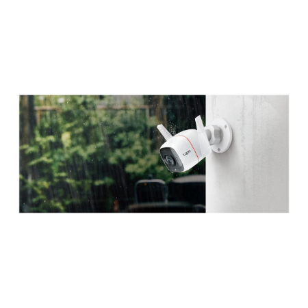 TP-LINK | Outdoor Security Wi-Fi Camera | TC65 | Bullet | 3 MP | 3.89 mm/F2.2 | H.264 | Micro SD, Max. 128GB