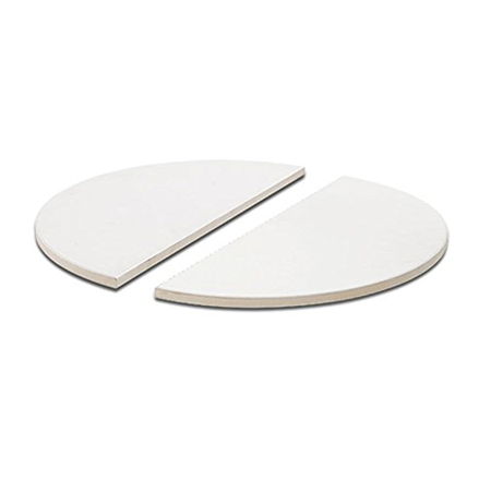 TunaBone | Half moon pizza stone, 190 mm for Kamado 23/24inch