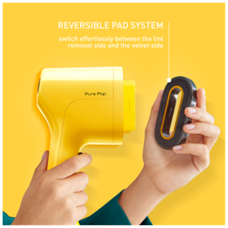 TEFAL | Garment Steamer Pure Pop | DT2026E1 | Handheld | 1300 W | 0.07 L | 20 g/min | Yellow