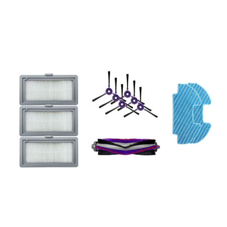Midea | Spare Parts Kit: 6x Side Brush, 1x Main Brush, 3x HEPA Filter, 2x Mopping Cloth for I5C