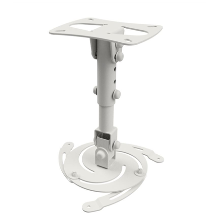 EDBAK | Projector Ceiling mount | PM3w-B | Height adjustment | Maximum weight (capacity) 15 kg | White