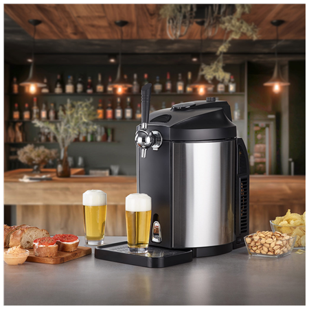 Caso | Beer Dispenser | BeerMaster | Free standing | Stainless Steel/Black