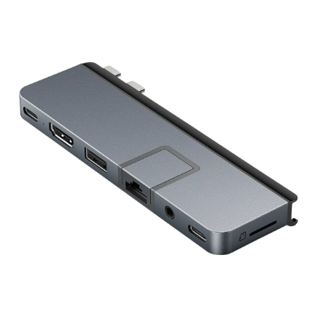 Hyper | HyperDrive DUO PRO 7-in-2 USB-C Hub for MacBook Air/Pro 2016-2020 | Ethernet LAN (RJ-45) ports 1 | HDMI ports quantity 1