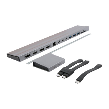 Hyper | HyperDrive Triple-4K Docking - For Intel & M1/M2 Pro/Max MB Pro
