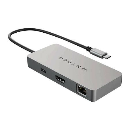 Hyper | HyperDrive WWCB 5-in-1 Hub | Ethernet LAN (RJ-45) ports 1 | HDMI ports quantity 1