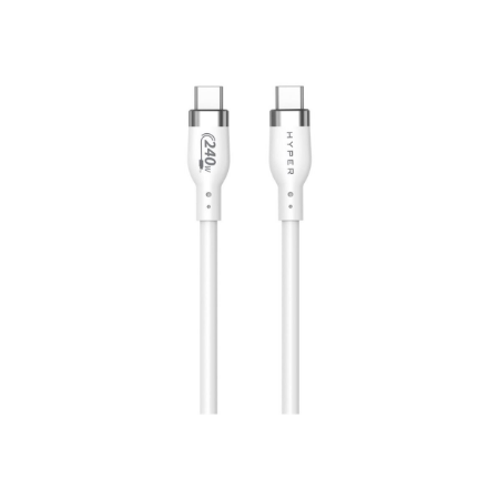 Hyper | 1M Silicone 240W USB-C Charging Cable | USB-C to USB-C