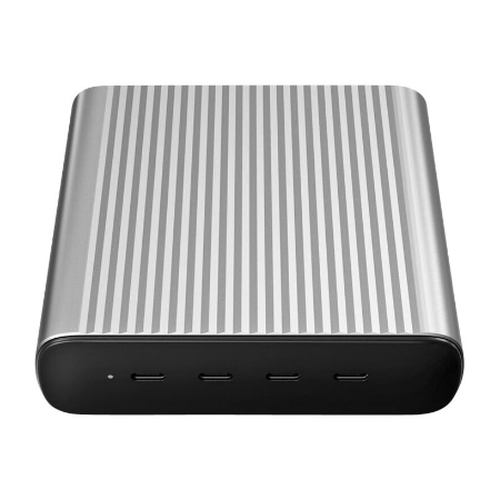 Hyper | HyperJuice 245W 4 USB-C PD Port GaN Charger, EU/UK Cord
