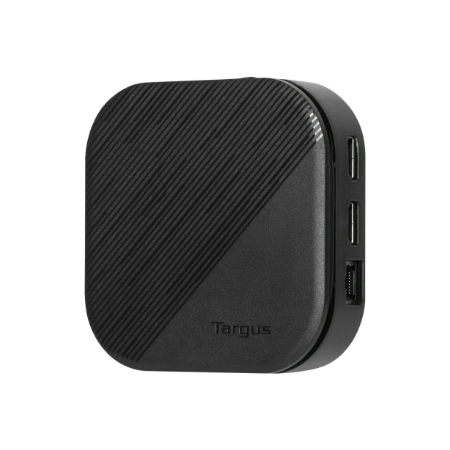 Targus | Universal DisplayLink USB-C Dual Monitor Travel Docking Station, 80W | HDMI ports quantity 2 | Ethernet LAN
