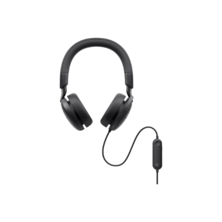 Dell | Pro Wired On-Ear Headset | WH5024 | Built-in microphone | USB Type-A | ANC | Black