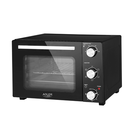 Adler Electric Oven | AD 6024 | 22 L | 1300 W | Black