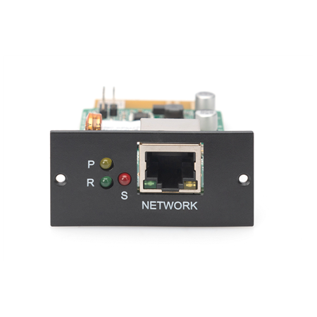Digitus | SNMP and WEB card for DIGITUS OnLine UPS rack mount units | DN-170100-1