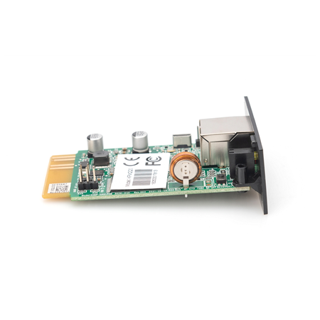 Digitus | SNMP and WEB card for DIGITUS OnLine UPS rack mount units | DN-170100-1