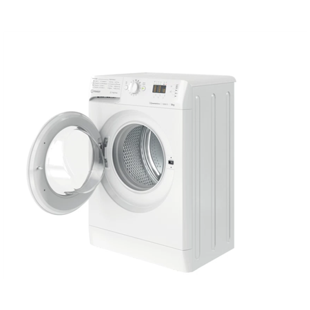 INDESIT | Washing Machine | MTWSA 61294 W EE | Energy efficiency class C | Front loading | Washing capacity 6 kg | 1200 RPM | De