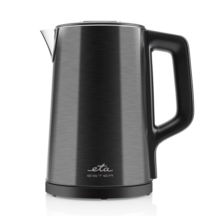 ETA Kettle | ETA459790000 Ester | Electric | 2200 W | 1.5 L | Stainless steel | 360° rotational base | Black