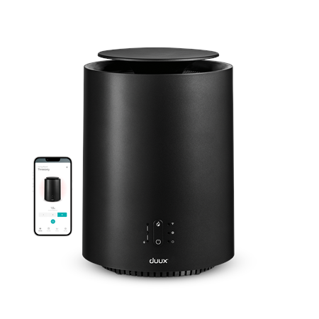 Duux Threesixty 2 Smart Fan + Heater | Fan and heater | 1800 W | Suitable for rooms up to 30 m² | Matt Black