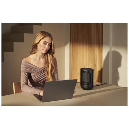 Duux Zone Personal Ceramic Heater | Ceramic Heater | 600/900/1500 W | Black | IP21