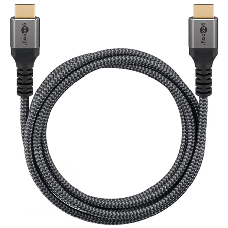 Goobay High Speed HDMI Cable with Ethernet | HDMI to HDMI | 1 m