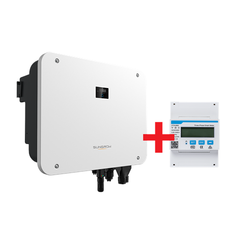 SUNGROW | Inverter Hybrid  SH25T-V11_S 25kW 3MPPT + DTSU666-20 Smart Meter with 3x100A CT clamps | ASH00147