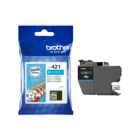 Brother LC421C | Ink Cartridges | Cyan