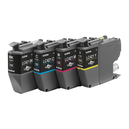 Brother LC421VALDR | Ink Cartridges | Black, cyan, magenta, yellow