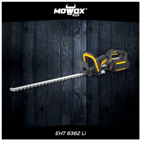 MoWox | 62V Excel Series Hand Held Battery Hedge Trimmer With Rotating Handle (Without Battery and Charger) | EHT 6362 Li | Cord